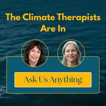 Cover Image for Ask Us Anything: The Climate Therapists Are In*