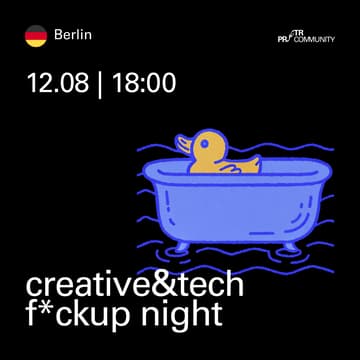 Cover Image for Berlin. Creative&Tech F*ckup Night