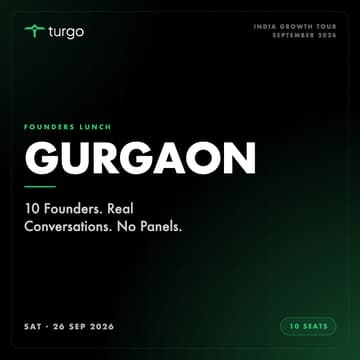 Cover Image for Turgo Founders Lunch — Gurgaon