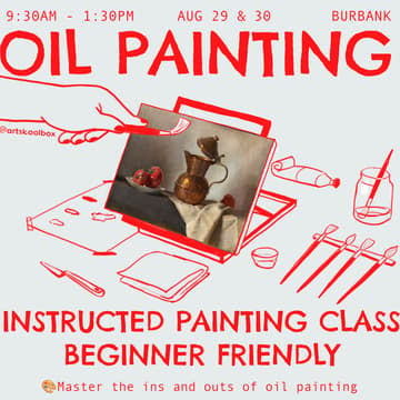Cover Image for Oil Painting 2 Day Series - Still Life 8/29 & 8/30