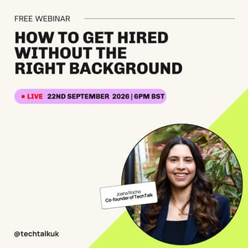 Cover Image for π§βπ» Webinar: How to Get Hired Without the Right Background