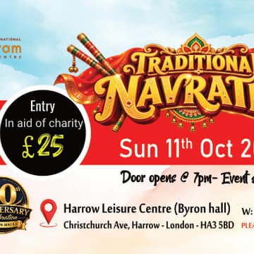 Cover Image for Day 2 - Sunday - 11th Oct - Navratri Festival 2026