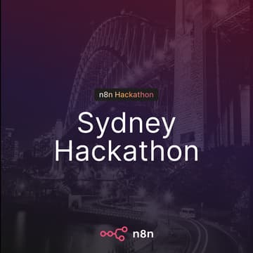 Cover Image for n8n University Hackathon - Sydney