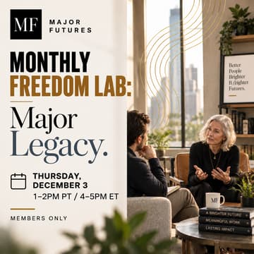 Cover Image for Monthly Freedom Lab - Major Legacy