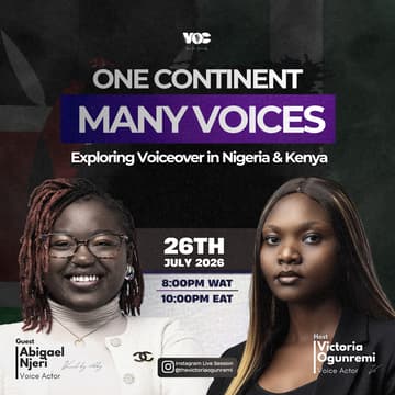 Cover Image for One Continent, Many Voices: Exploring Voiceover in Nigeria & Kenya.