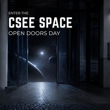 Foto de portada de CSEE Open Doors: Step Into Our Space