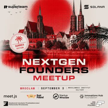 Cover Image for NextGen Founders Meetup Wrocław