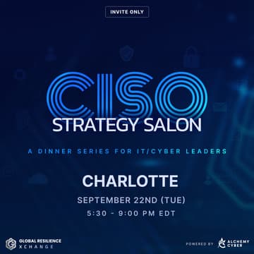 Cover Image for CISO Strategy Salon - Charlotte