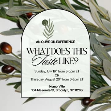 Cover Image for What Does This Taste Like? An Olive Oil Experience