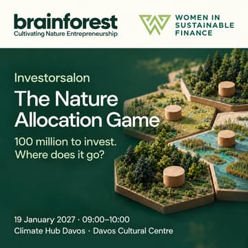 Cover Image for Investorsalon in Davos: The Nature Allocation Game