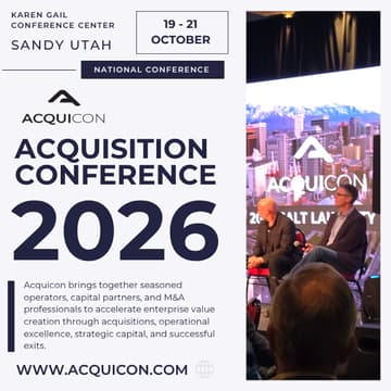 Cover Image for Acquisition Conference 2026 V.2