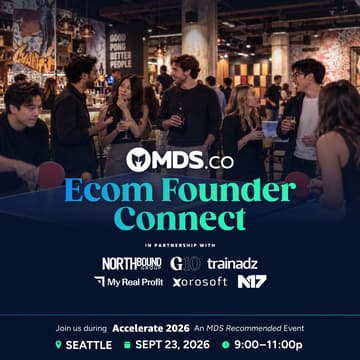 Cover Image for MDS Ecom Founder Connect at Amazon Accelerate 2026