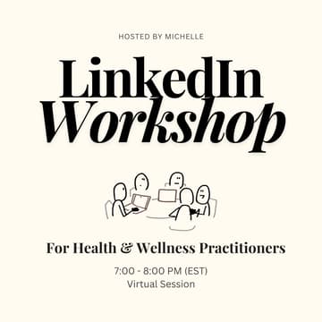 Cover Image for LinkedIn Profile Optimization and Content Strategy for Health & Wellness Practitioners