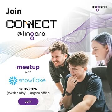 Cover Image for Connect@Lingaro - Snowflake meetup