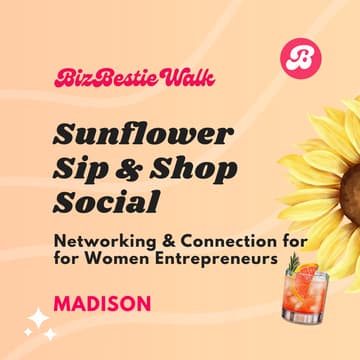Cover Image for Sunflower Sip & Shop Social ✦ Madison ✦ The Madison Soiree