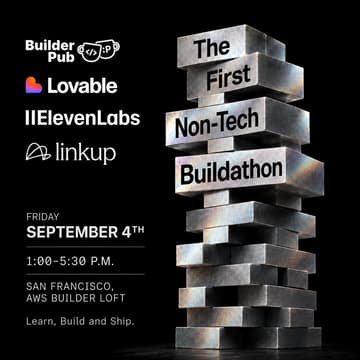 Cover Image for The First Non-Tech Buildathon