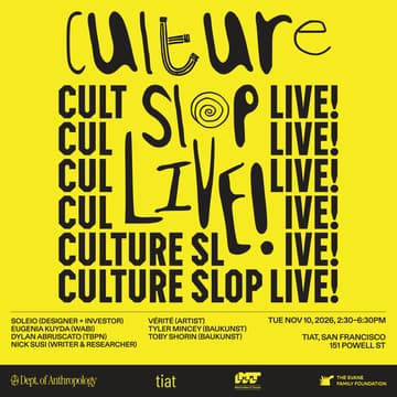 Cover Image for Culture Slop Live!