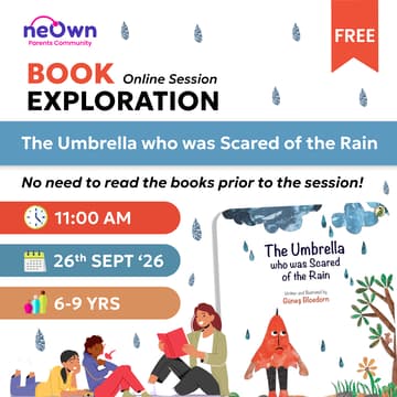 Cover Image for FREE Book Exploration: The Umbrella who was Scared of the Rain (6-9 Years)