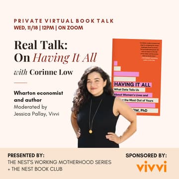 Cover Image for Real Talk: "Having it All" w/ Corinne Low