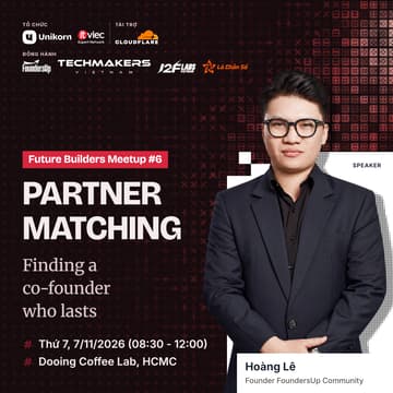 Cover Image for Future Builders Meetup #6 - Partner Matching