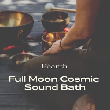 Cover Image for Full Moon Cosmic Sound Bath
