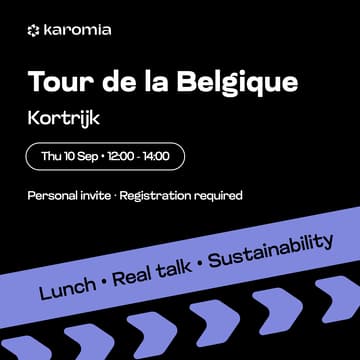 Cover Image for Tour de la Belgique: Kortrijk - Lunch voor sustainability managers