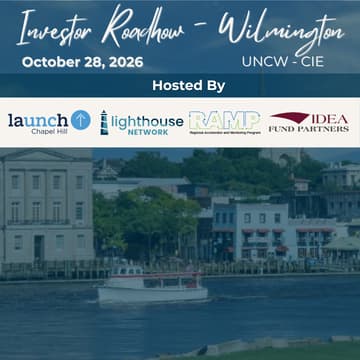 Cover Image for Investor Roadshow — Wilmington, NC