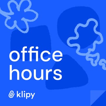 Cover Image for Klipy Office Hours #1