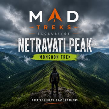Cover Image for 🌿 Netravati Peak Trek | 5-6 Sep ⛰️