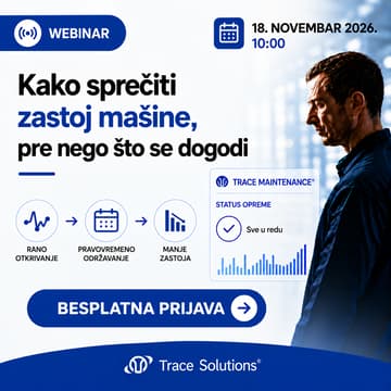 Cover Image for Kako sprečiti zastoj mašine pre nego što se dogodi | sreda, 18. novembar | 10:00
