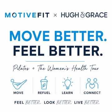 Cover Image for Move Better. Feel Better. Pilates + The Women's Health Tour