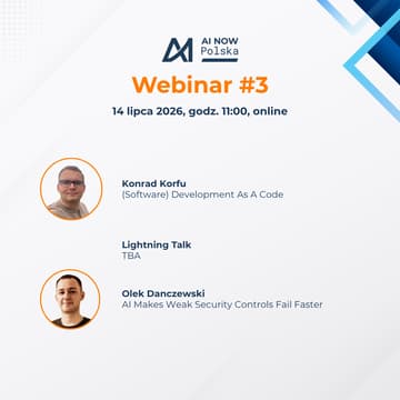 Cover Image for AI Now Polska Webinar #3