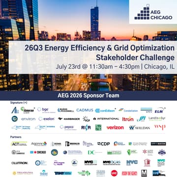 Cover Image for AEG Chicago 26Q3 Stakeholder Challenge: Energy Efficiency & Grid Optimization