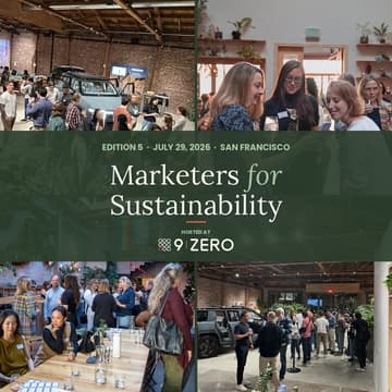 Cover Image for Marketers for Sustainability | Edition 5