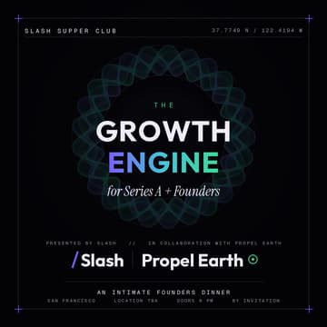 Cover Image for Slash Supper Club | Growth Engine for Series A + Founders