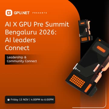 Cover Image for AI X GPU Pre Summit : AI leaders Connect
