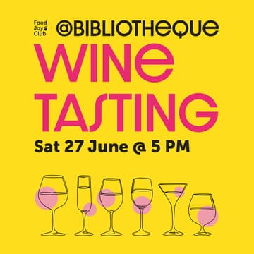 Cover Image for Wine Tasting @Bibliotheque
