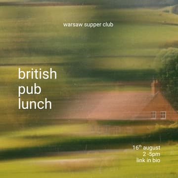 Cover Image for Warsaw Supper Club: British Pub Lunch