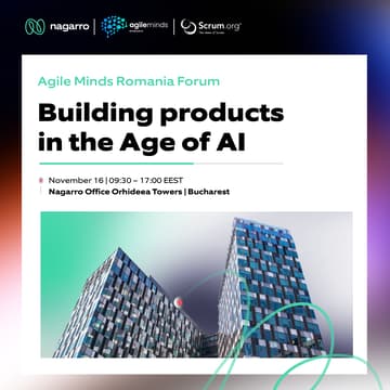 Cover Image for Agile Minds Romania Forum 2026 - Building Products in the Age of AI