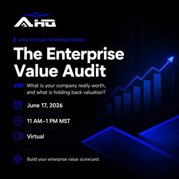 Cover Image for The Enterprise Value Audit: What is your company really worth, and what is holding back valuation?