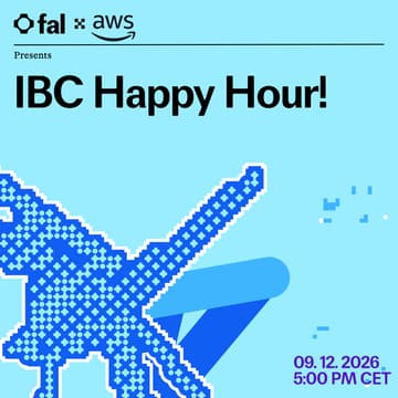 Cover Image for fal x AWS IBC happy hour!