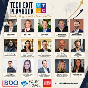 Cover Image for The Tech Exit Playbook: Navigating Liquidity Events in Tech