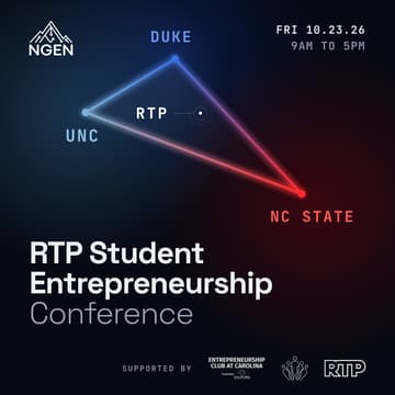 Cover Image for RTP Student Entrepreneurship Conference