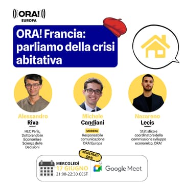 Cover Image for ORA! Francia: parliamo della crisi abitativa