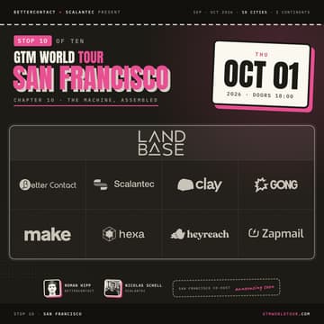 Cover Image for GTM World Tour · San Francisco
