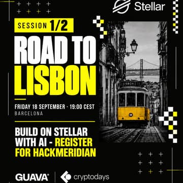 Cover Image for Stellar Barcelona Builders Evening x CryptoDays | Road to Lisbon | Meet, Build & Connect