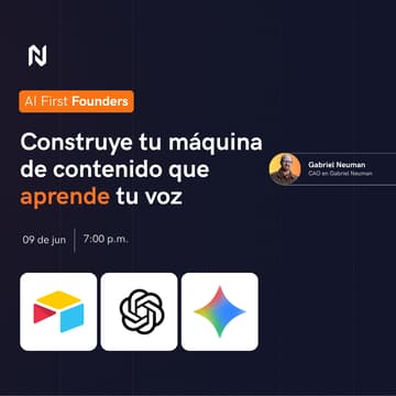 Cover Image for Construye tu máquina de contenido que aprende tu voz