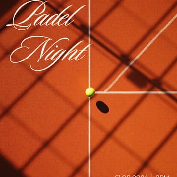 Cover Image for Padel Night ✨🌇