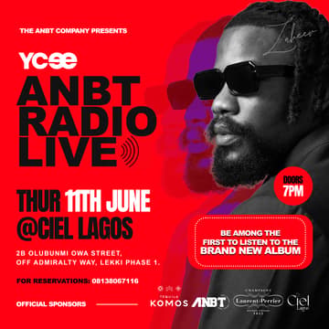 Cover Image for YCee: ANBT RADIO LIVE + ALBUM LISTENING
