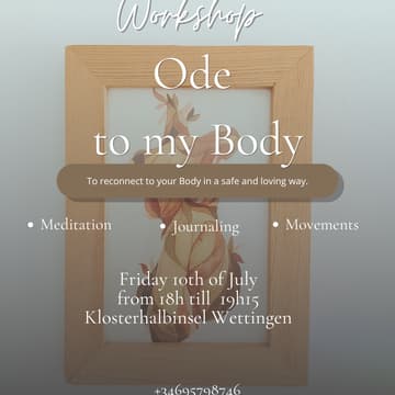 Cover Image for Ode to my Body
